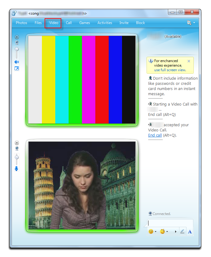 Fig 5: Preview - Windows Live
